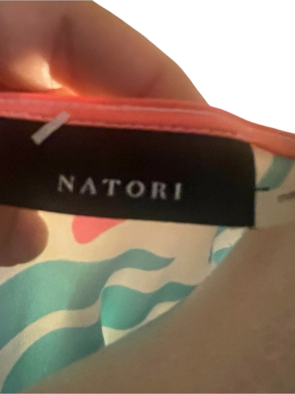 Natori Women's Caftan Length 52"multicolored oversize loungewear size L - Picture 5 of 6